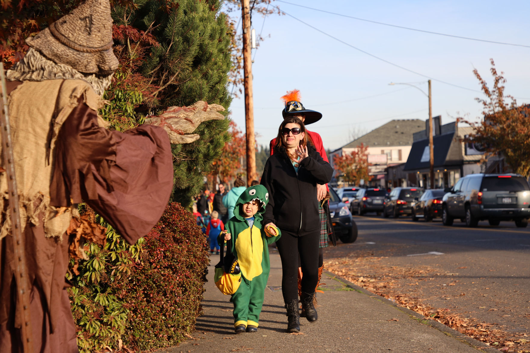 Main street trick or treat